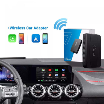 (Special price Ends: TODAY!)New U2-X Pro Wireless Android Auto/CarPlay 2 in 1 Adapter